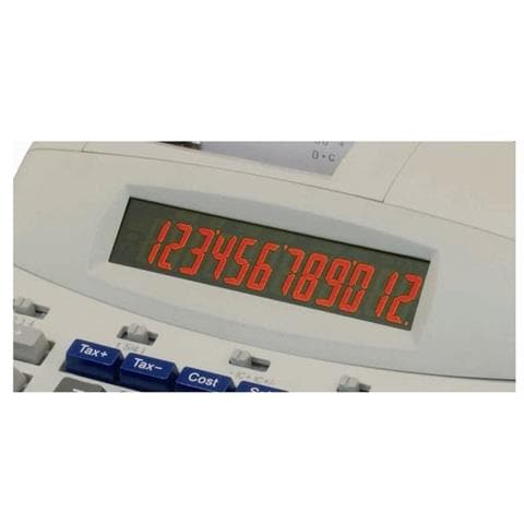 CPD 512, Scrivania, Printing calculator, Bianco, Pulsanti, LCD - Foto 1